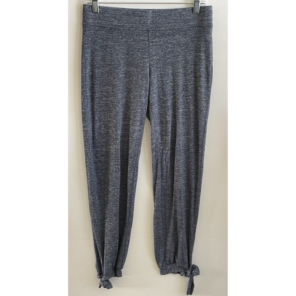 UGG Women's Small Blue Tied Hem Jogger Sweatpants Active Loungewear Ankle Crop